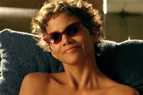 Halle Berry (35 years) in amazing legendary sex scene from Monster's Ball (2001). This orgasm features her brown-nips, lush tuft and buns as she gets boned by Billy Bob Thornton in an all out sex fest that is off the charts. These clips come from an uncensored version that combines shots of the original with the European version. Slow motion clip.